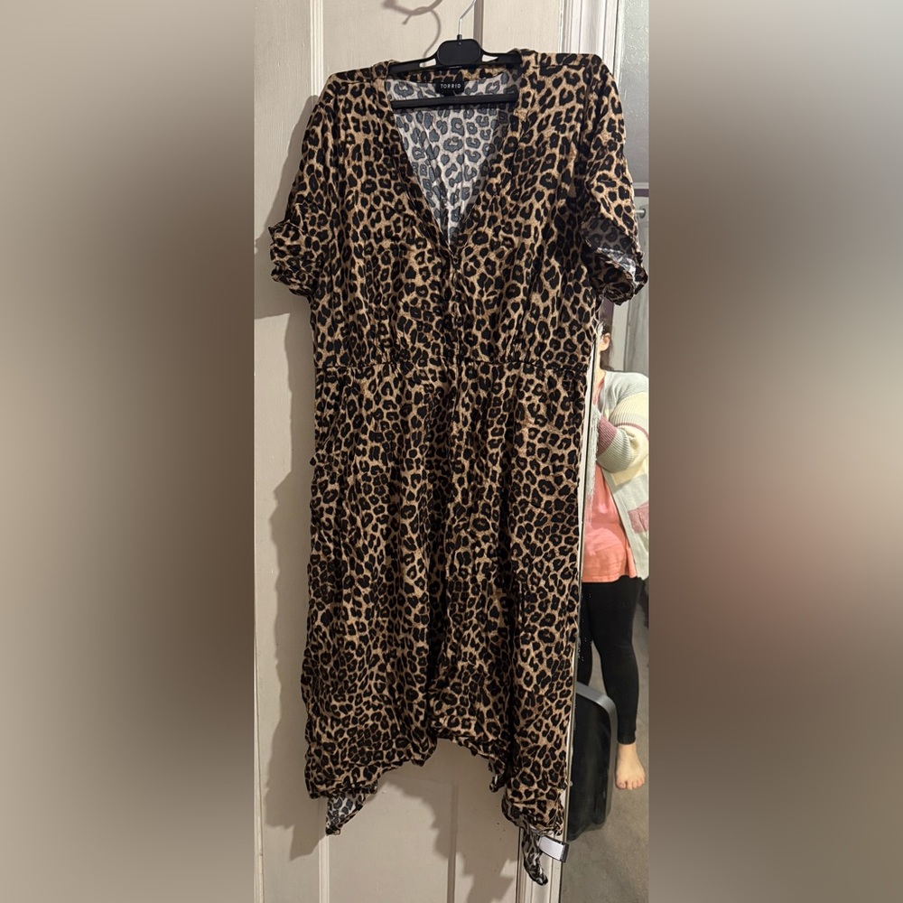 Torrid Leopard Print Dress